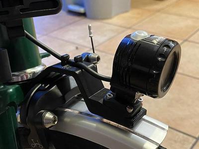 Hope R1/R4/R8 front light holder for Brompton