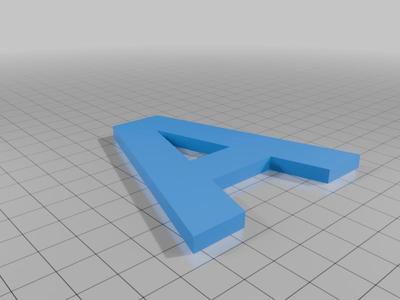 All Alphabet Letters Upper case A-Z Font: IBMPlexSans-Bold (by Google Fonts (OFL License)