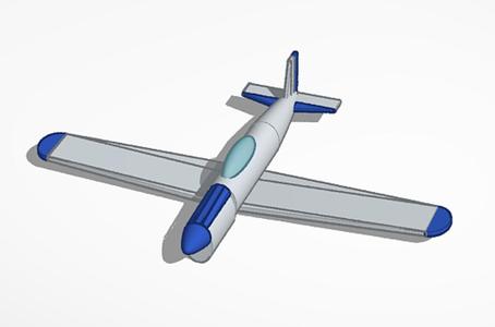 Trainer/fighter plane model/toy