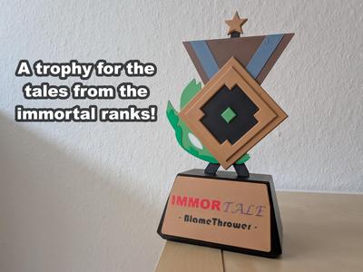 Dota 2 ImmorTale Trophy