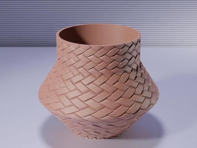 Mesa basket planter