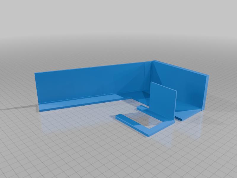 Flashforge AD5X Poop Shoot slide right side discharge