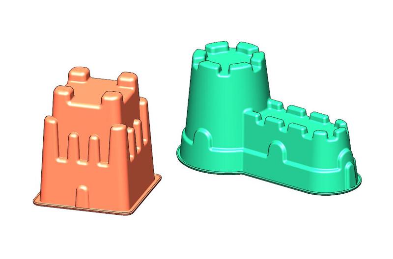 Sandcastle Mold Toy for Kids