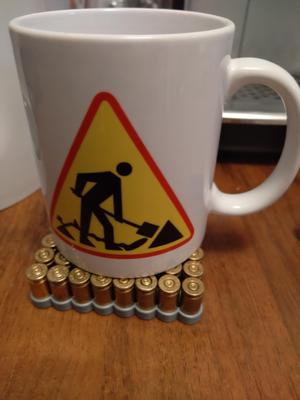 9x19mm shell Coaster