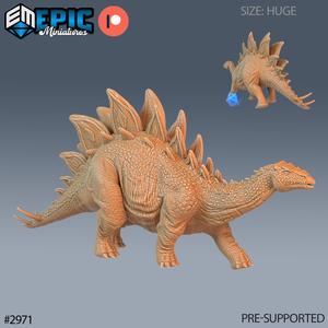 Stegosaurus ‧ DnD Miniature ‧ Tabletop Miniatures ‧ Gaming Monster ‧ 3D Model ‧ RPG ‧ DnDminis ‧ STL FILE