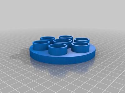 Minigun Barral Spacer front