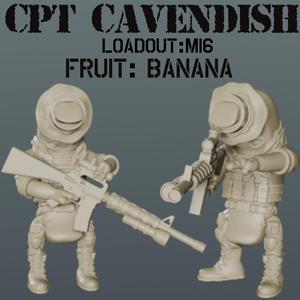 Delta Fruit: CPT Cavendish Banana Commando M16 Rifle Loadout