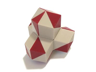 Augmented Four Corners - Interlocking puzzle by Stewart Coffin (STC #34)