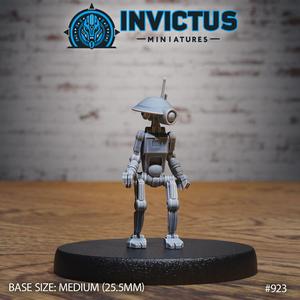 Droid Servant / Battle Robot / Space Cyber Robot / Galactic Automaton / Infantry Machine / Cosmic Star Army / Steel Wars Construct / Sci-Fi Encounter