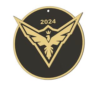 Metalstorm Eagle Ornament