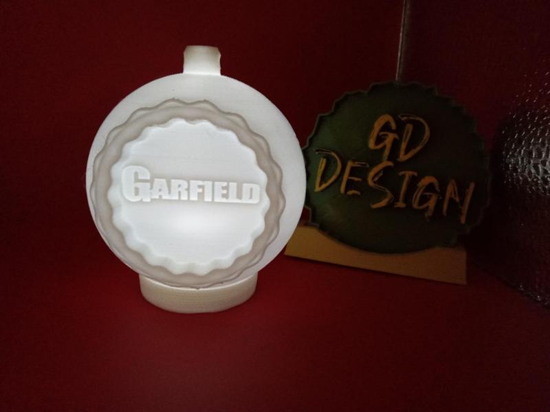 Garfield CHRISTMAS ORNAMENT TEALIGHT