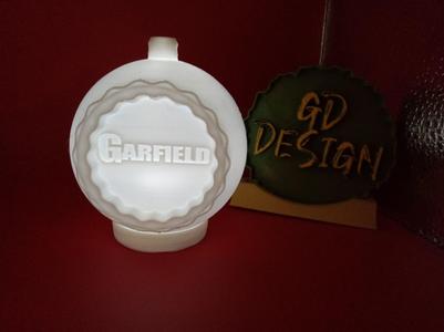 Garfield CHRISTMAS ORNAMENT TEALIGHT