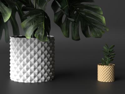 Knurled Vase / Planter