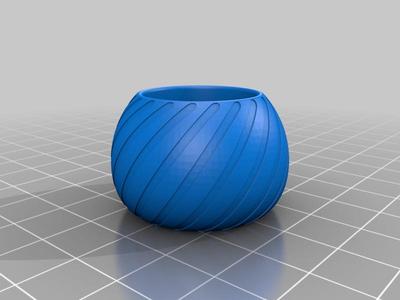 Flex knob for poi (full patterned)