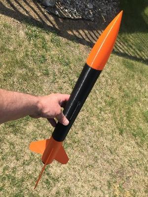 Model Rocket for Estes E / F Engines