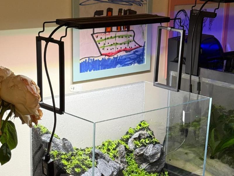 Aquarium light riser for 5mm rimless tank(minimal)