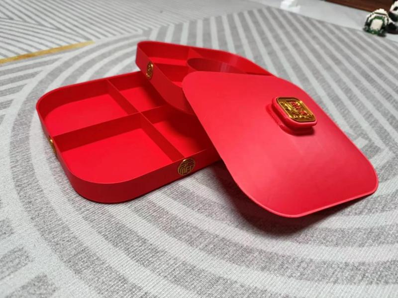 Dried Fruit Plate, Melon Seed and Peanut Box, Nut Storage Box