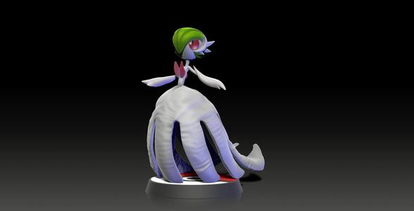 MEGA GLADEVOIR - FAN ART - POKÉMON FIGURINE - 3D PRINT MODEL