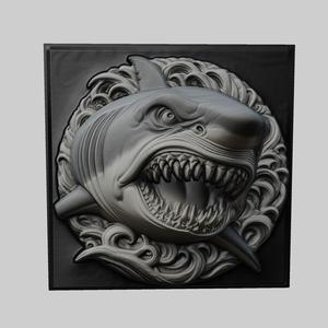 Shark Animal for CNC Router Laser & 3D Printer