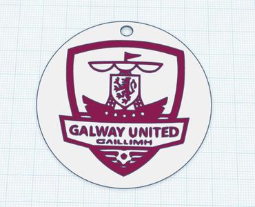 Galway United Keychain
