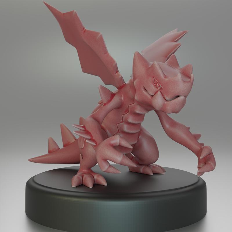 621- Druddigon Pokemon Figure