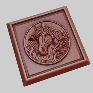 Horse Animal 3D Model for CNC Router Laser & 3D Printer