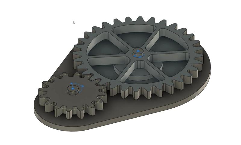 Simple Gear toy stress relief