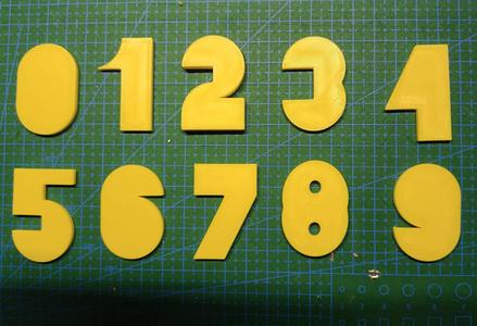 Geometric Numbers - for kids - Educational TOY