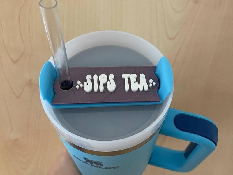 *Sips Tea* Lid Topper Stanley 40 oz Tumbler