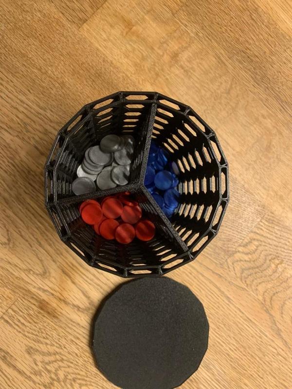 Vier Gewinnt 360° Erweiterungen Deckel und Trennwände