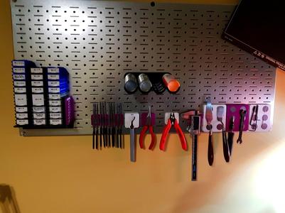 Pegboard hooks