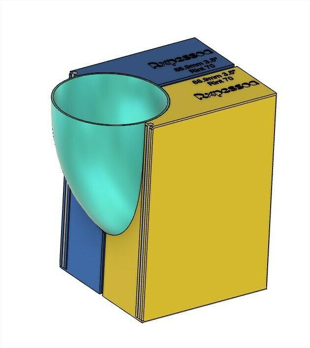 Elbow Y 2 into 1  (D88.9mm 3.5") Rint42.5 Cutting Tool Holder Exhaust Merge Pipe