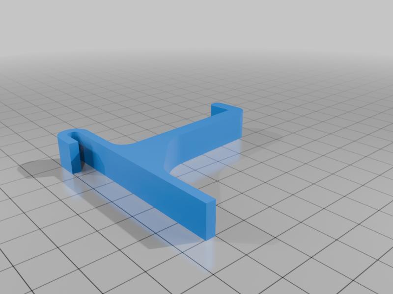 Grid wall panel hook