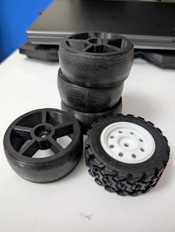 RC car 65mm Drift wheels, for 12mm hex