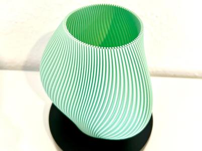 Freeform Spiral Vase