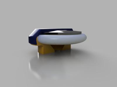 AirTag cap for threadless bike stems (ahead cap)