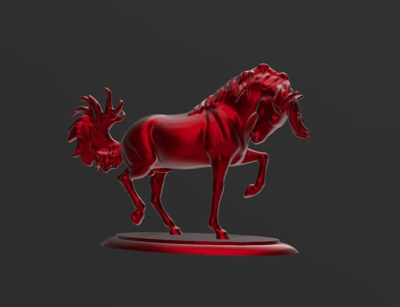 Magnificent Horse - SoliDRawinGs - YZ001