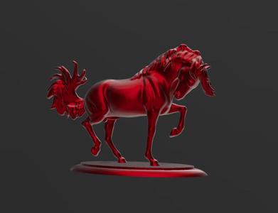 Magnificent Horse - SoliDRawinGs - YZ001