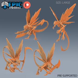 Bone Devil Set ‧ DnD Miniature ‧ Tabletop Miniatures ‧ Gaming Monster ‧ 3D Model ‧ RPG ‧ DnDminis ‧ STL FILE