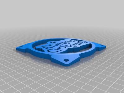 120mm animal crossing fan grill
