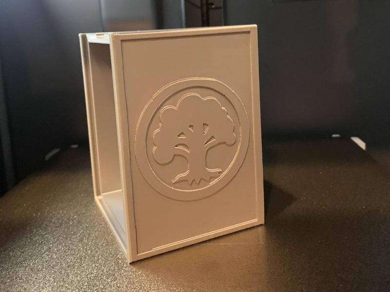 Green Mana MTG Toploader Deck Box EDH