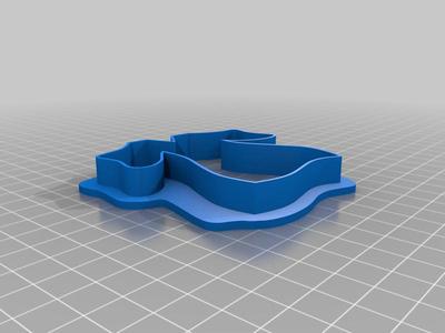 Grad Gown Cookie Cutter