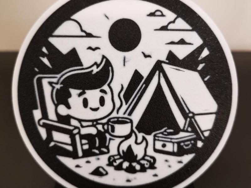 Enjoy a relaxing coffee at the campsite