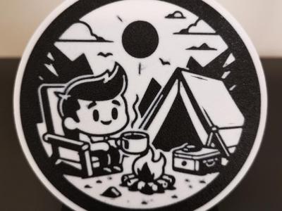 Enjoy a relaxing coffee at the campsite