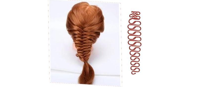 hair braid hair styling roller hair accessories for girl headdress weaving tool fbh-03 3d print cnc