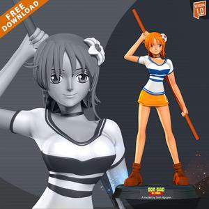 Nami - One Piece Fanart