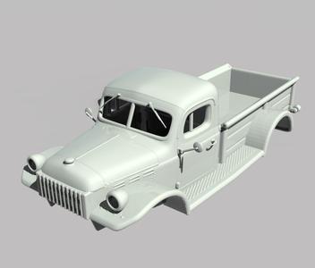 Dodge Power Wagon SCX24 133.5mm
