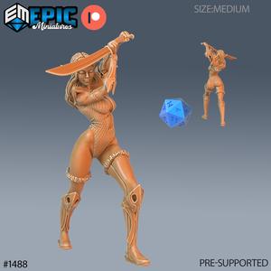 High Elf Warrior ‧ DnD Miniature ‧ Tabletop Miniatures ‧ Gaming Monster ‧ 3D Model ‧ RPG ‧ DnDminis ‧ STL FILE