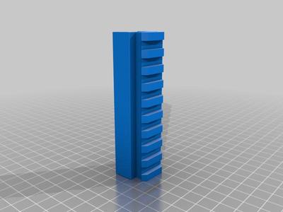 NERF Rapidstrike bottom rail to picatinny