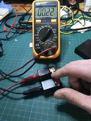 Resistor measuring bench